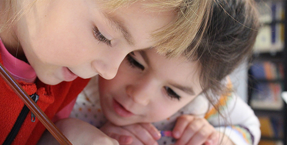 Structured autism classroom with visual schedules